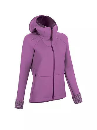 LAMUNT | Veste polaire thermique à capuche Antje pour femmes | beere